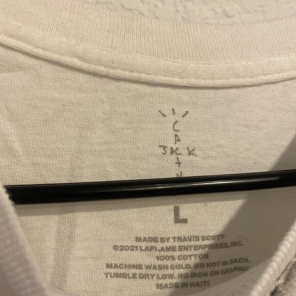 Travis Scott x Fragment “Sunrise Tee” size L - Picture 4 of 5